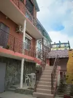 Вид на маршевую и винтовую лестницы
