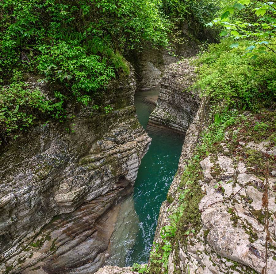Лучше каньонов могут быть только каньоны Крыма, Кубани и Абхазии. Фото: sport-marafon.ru