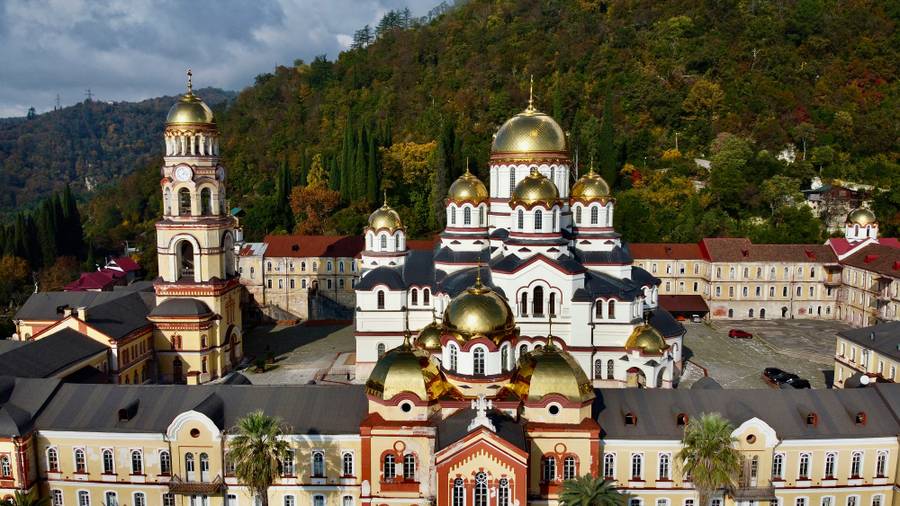 Новоафонский монастырь.&nbsp;Источник: unsplash.com