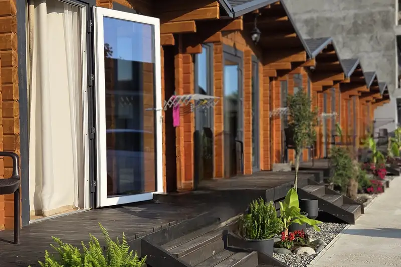 Домики Eco_houses «Family» пос. Алахадзы, ул. Шаумяна, д. 97