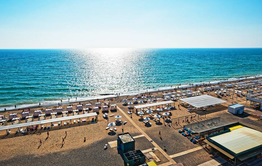Пляж Новофедоровки. Источник: фотобанк Лори