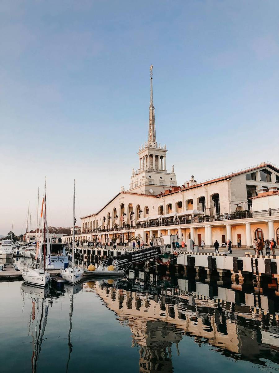 Морпорт Сочи. Источник:&nbsp;pexels.com