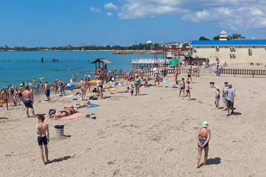 Пляж Оазис. Источник: Lori.ru