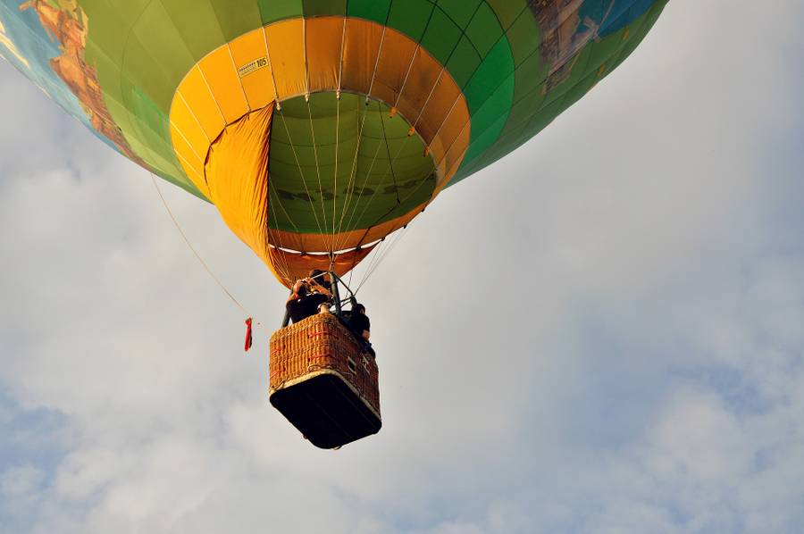 Свободный полет на воздушном шаре. Фото: pixabay.com