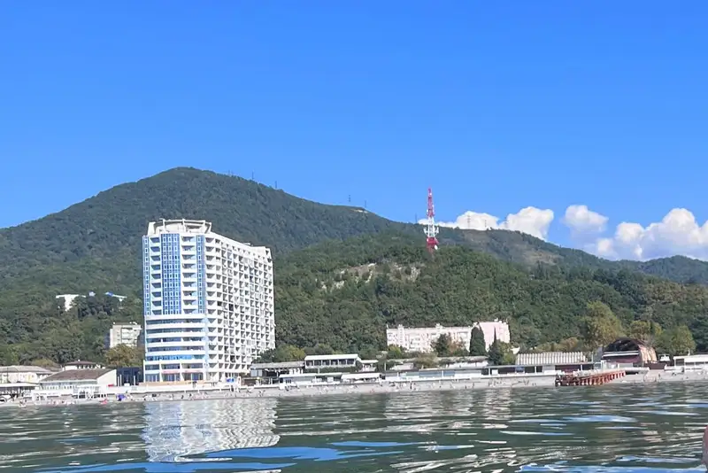Апартаменты с видом на море, курорт Лазаревское