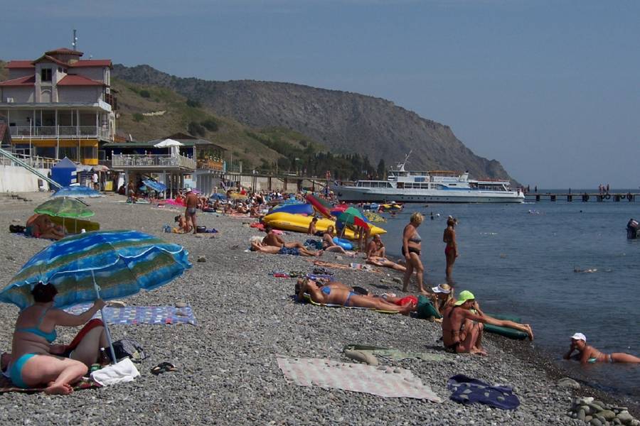 Крым Судак село Морское
