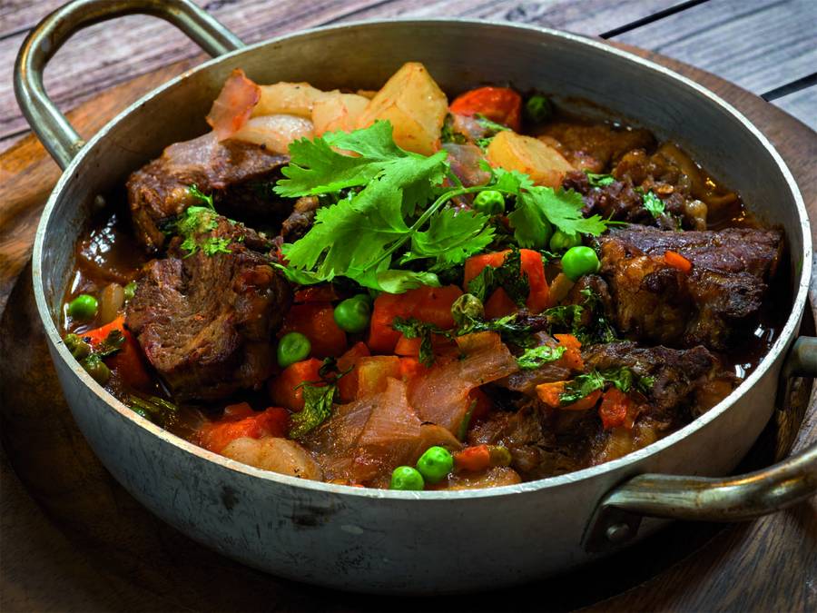 Мясо с овощами по-абхазски — это очень вкусно