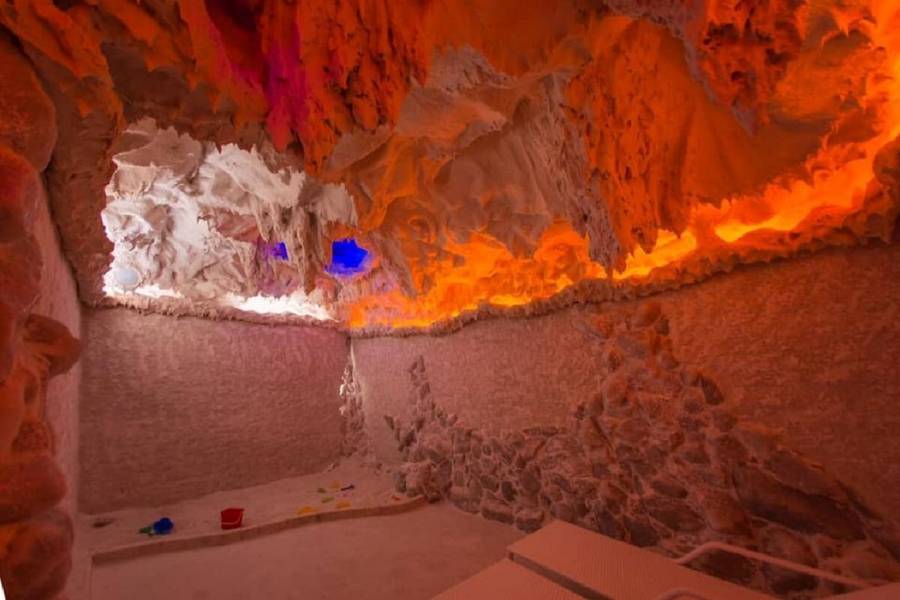 Соляная пещера в СПА-комплексе «Aqua Deluxe Steam Resort». Фото с официального сайта