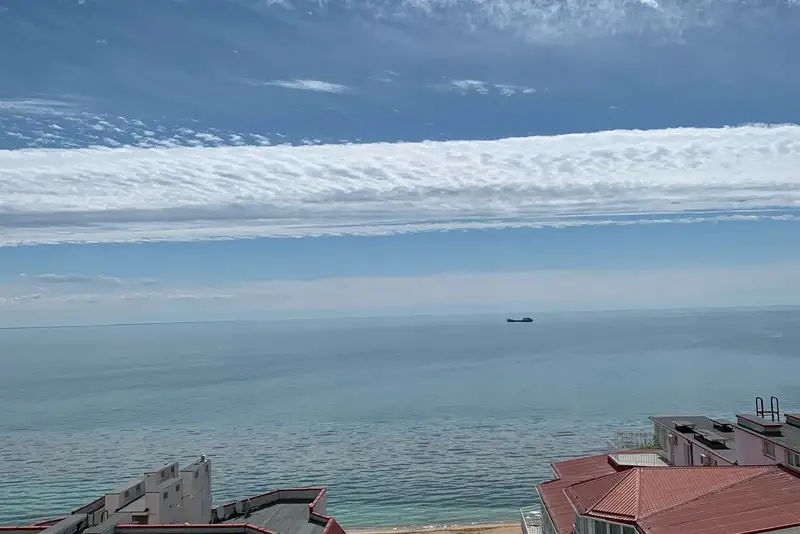 Видовая 2-х комнатная квартира в 50 м. от моря, курорт Феодосия
