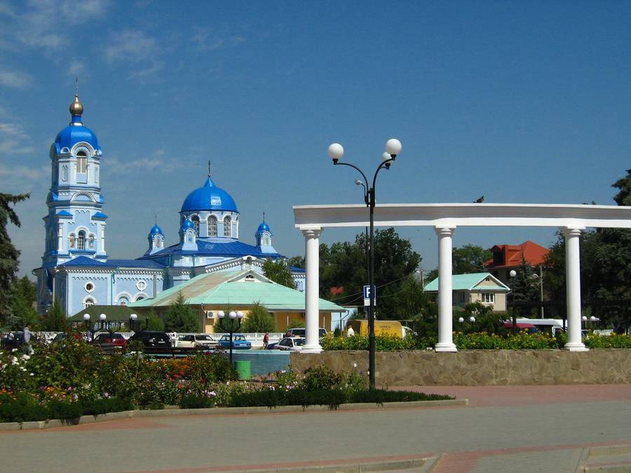 Центр города Саки. Фото: saki.krimchel.ru