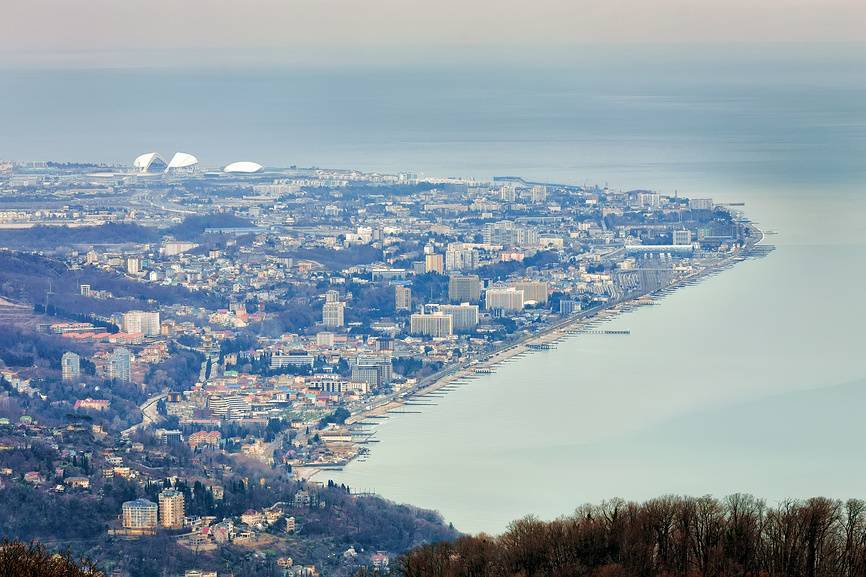 Побережье Адлера. Источник: фотобанк Лори