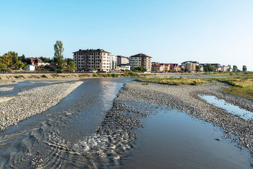 Река Мзымта. Источник: Фотобанк Лори