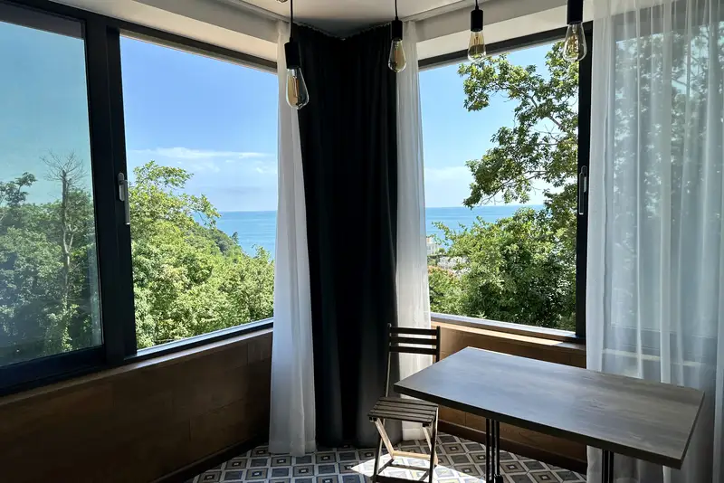 Квартира с видом на море, курорт Небуг