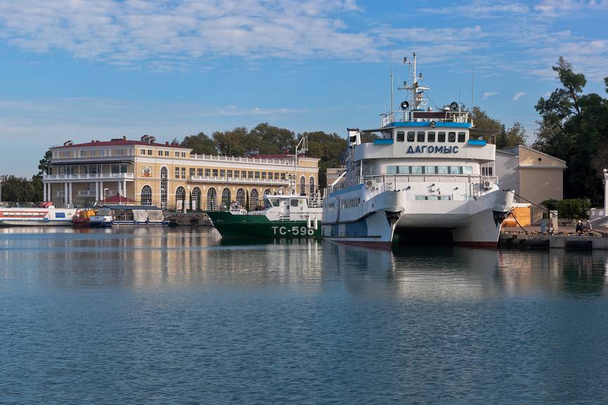 Морской порт Сочи. Источник: фотобанк Лори