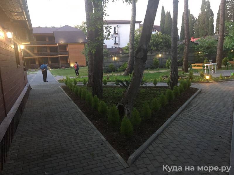Карта кипарисовая аллея пицунда