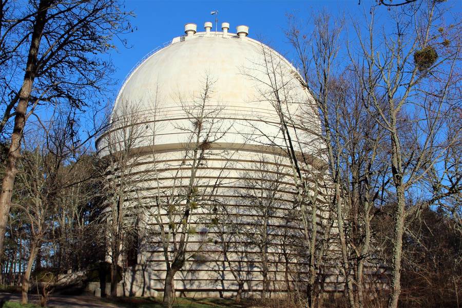 Крымская астрофизическая обсерватория. Фото: fishki.net
