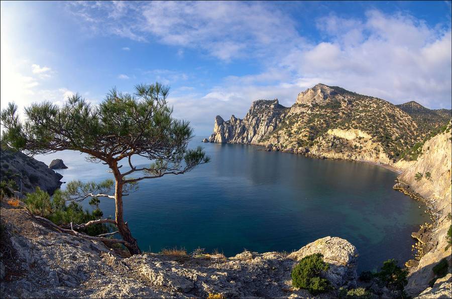Новый Свет находится в одной из самых прекрасных бухт полуострова. Фото: photocentra.ru