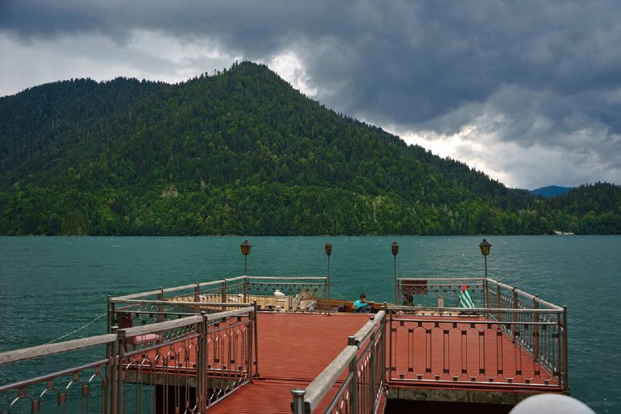 Озеро Рица и дача Сталина