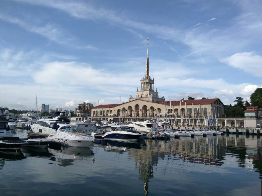 Морской вокзал Сочи. Источник:&nbsp;unsplash.com