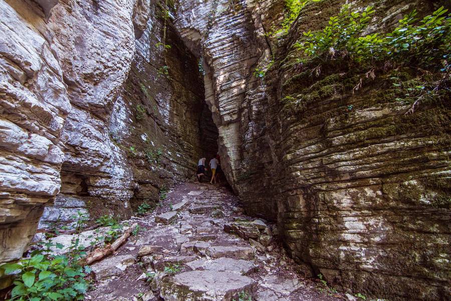 Сухой каньон Псахо — заманчивое приключение